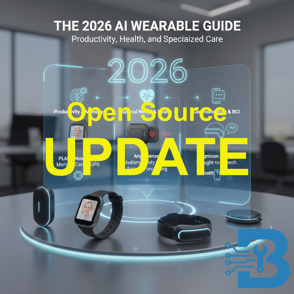 🛡️ The 2026 AI Wearable Update: Open-Source AI Wearables